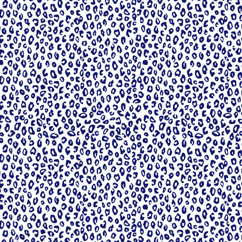 Cheetah - Navy Blue