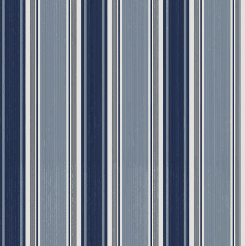Grandeur Stripe - Navy Blue