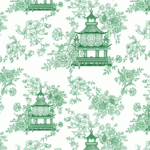 Pagoda Garden - Emerald